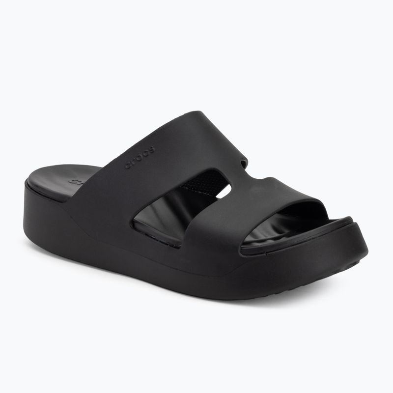 Women's clogs Crocs Gateway Platform H-Strap black