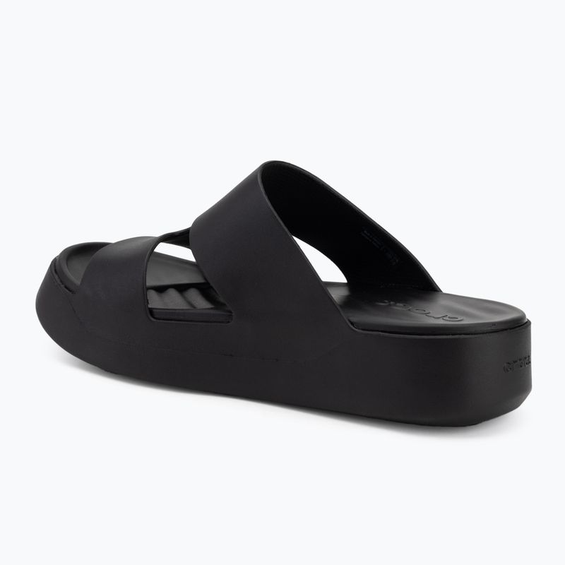 Women's clogs Crocs Gateway Platform H-Strap black 3