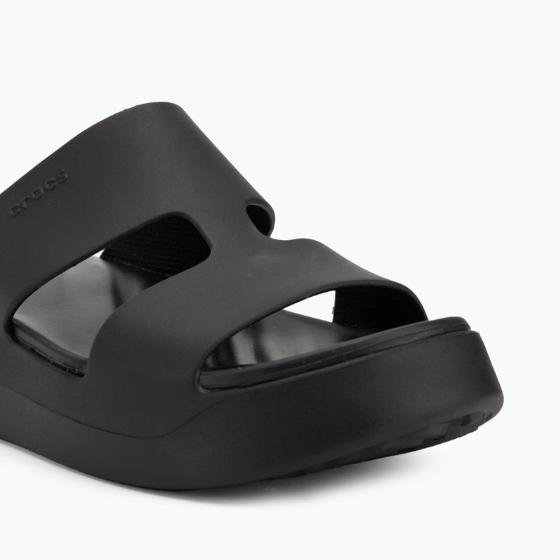 Women's clogs Crocs Gateway Platform H-Strap black 7