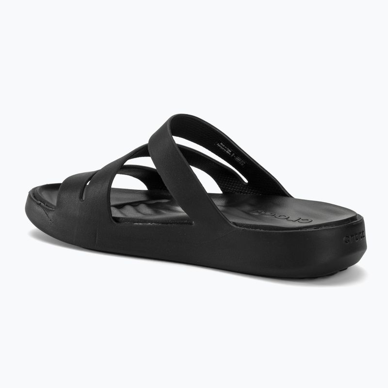 Crocs Getaway Strappy flip-flops black 3