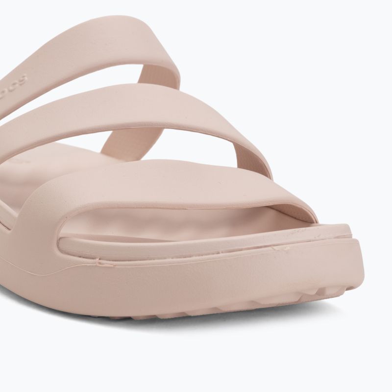 Women's slides Crocs Getaway Strappy quartz 7