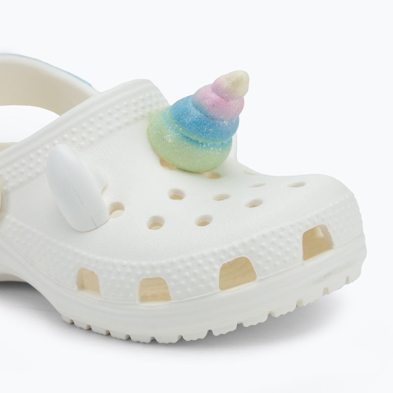 Crocs Classic IAM Rainbow Unicorn CgT chalk children's flip-flops 8