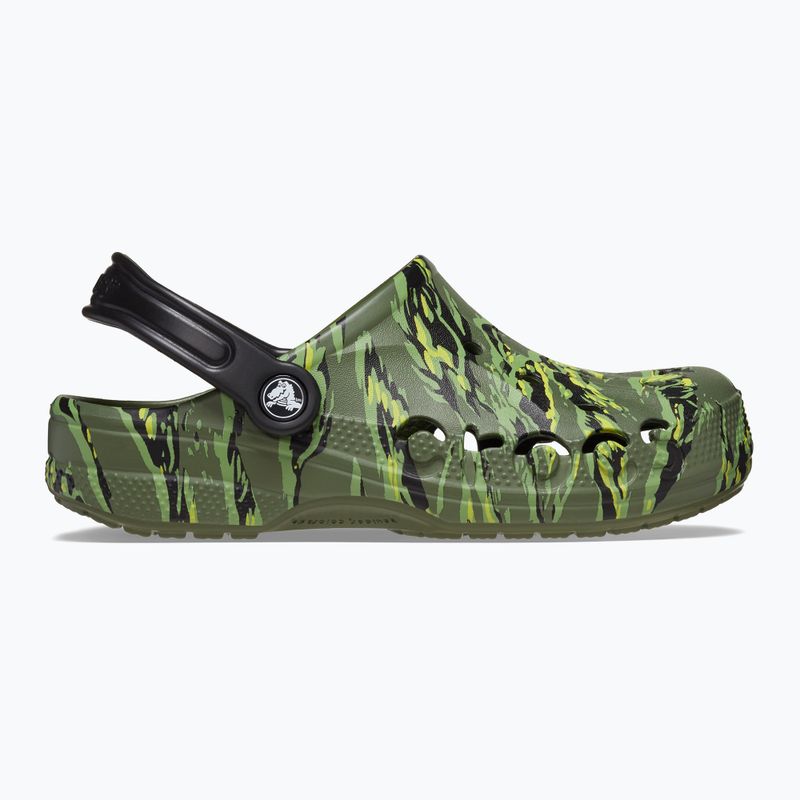Crocs Baya Seasonal Printed Clog tiger camo slides 10