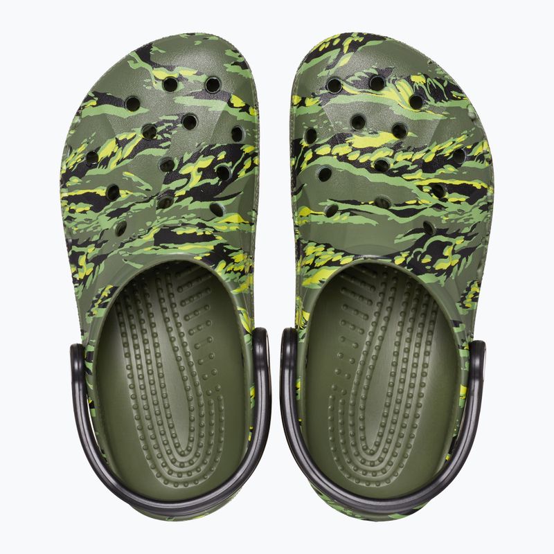 Crocs Baya Seasonal Printed Clog tiger camo slides 12