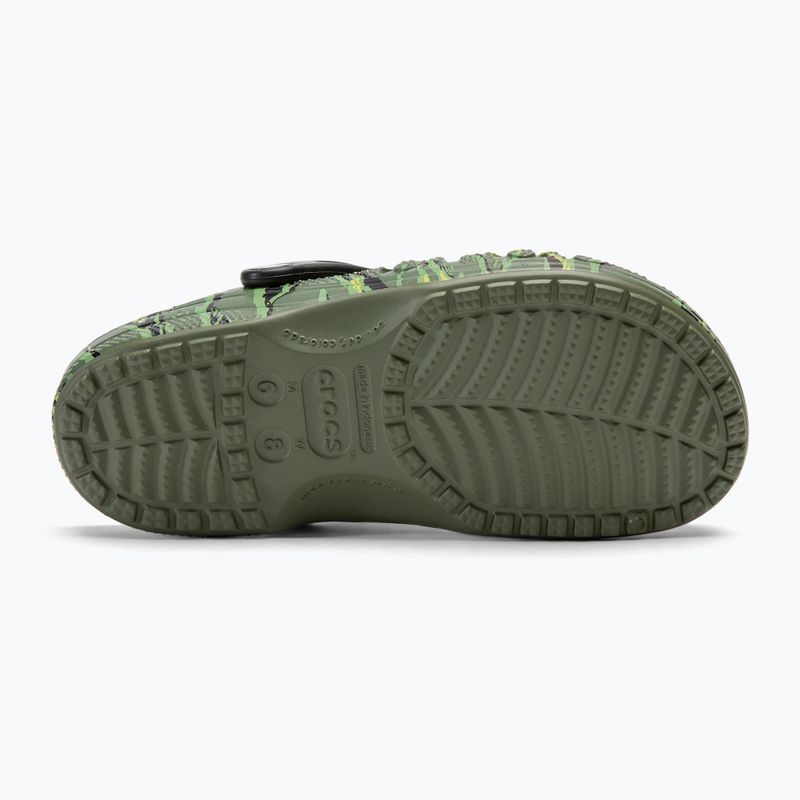 Crocs Baya Seasonal Printed Clog tiger camo slides 5
