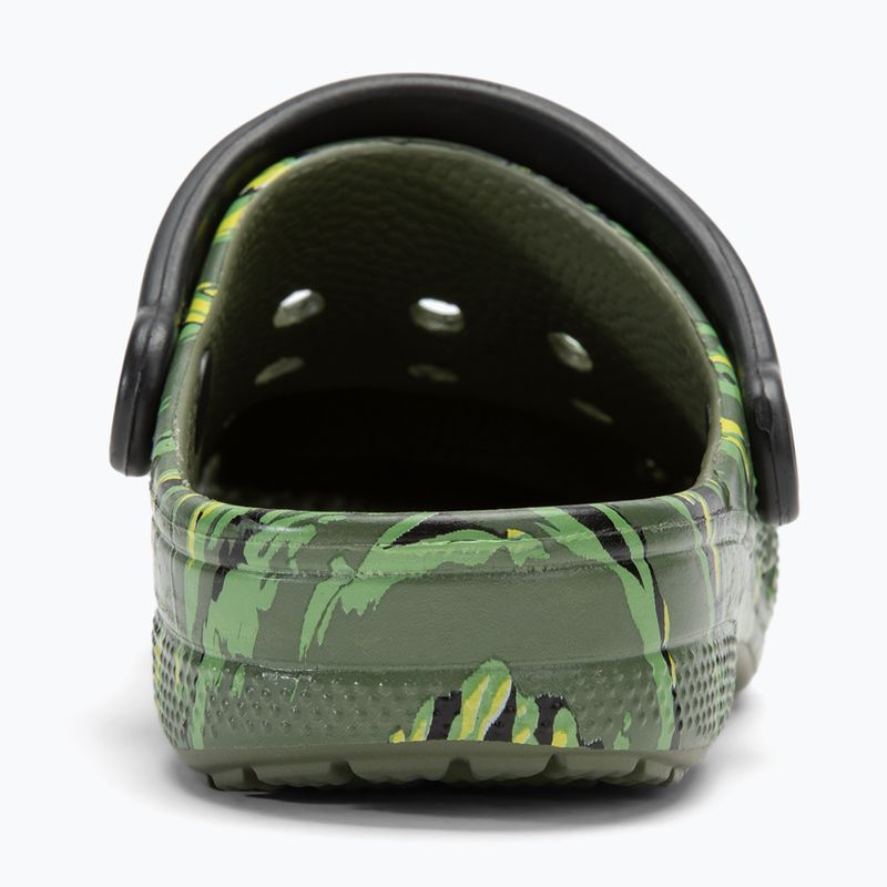 Crocs Baya Seasonal Printed Clog tiger camo slides 7