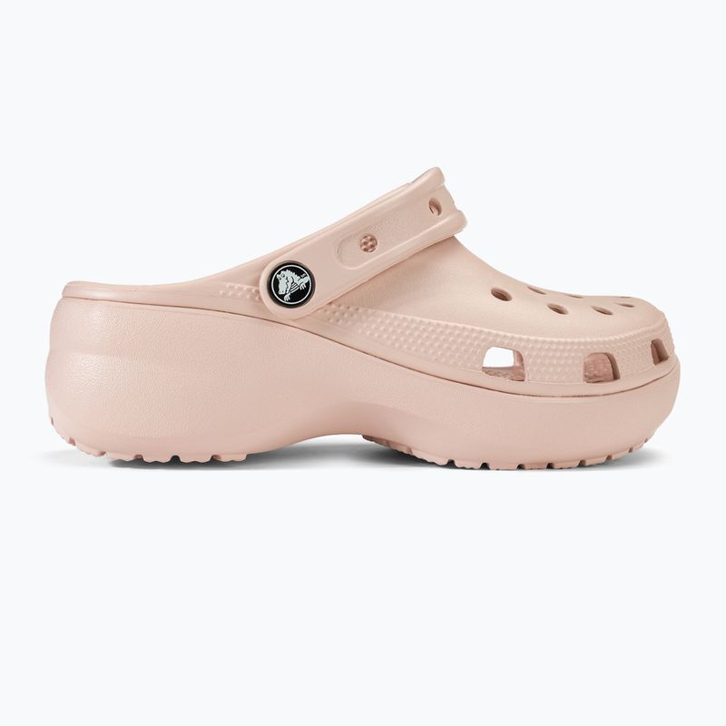 Women's Crocs Classic Platform Clog quartz slides 3