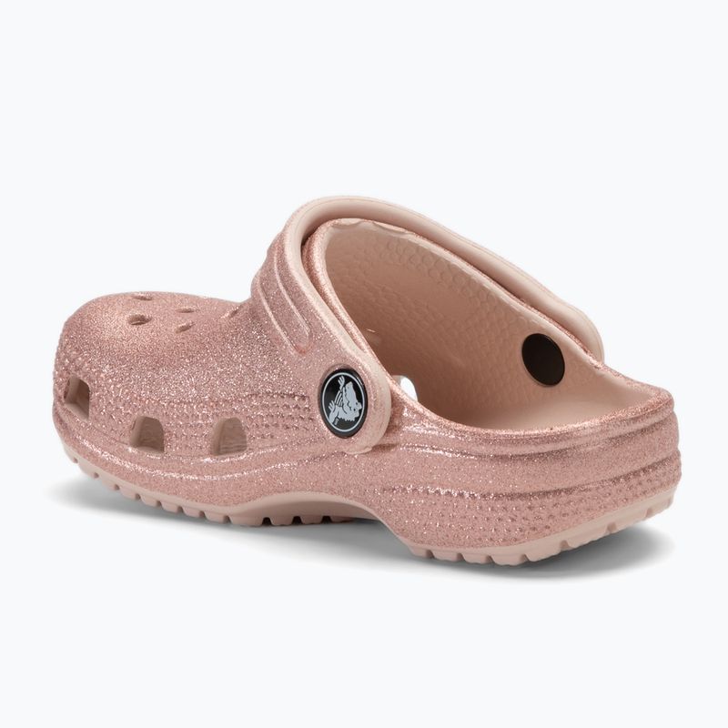 Crocs Classic Glitter Clog Toddler quartz glitter slides 4