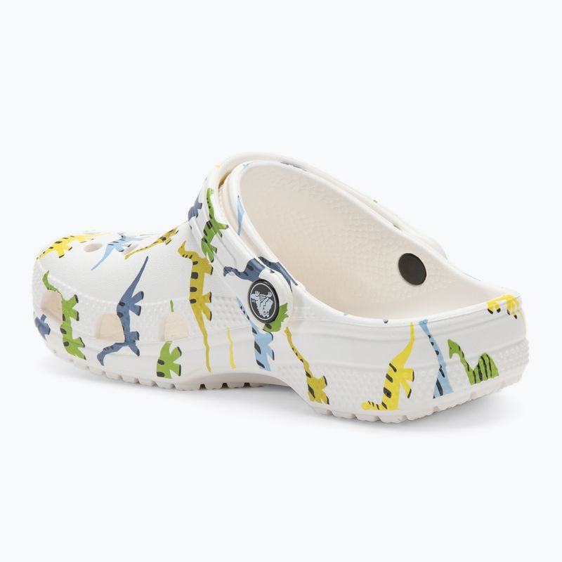 Crocs Classic Character Print Clog Kids dinosaur slides 4