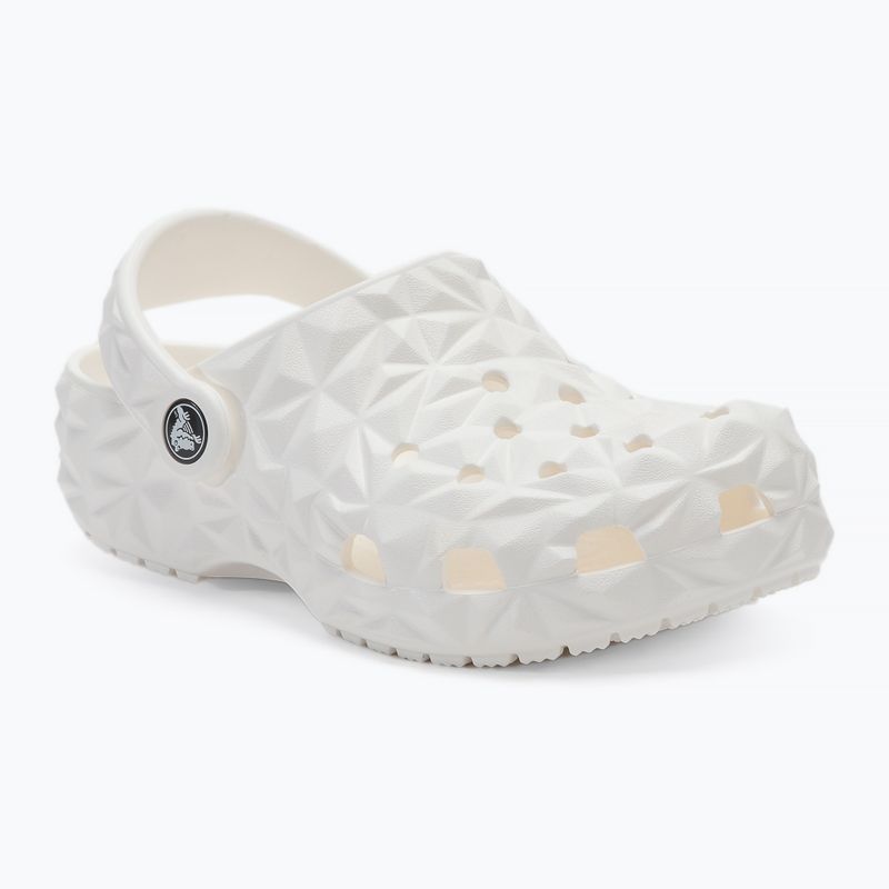 Crocs Classic Geometric Clog Kids slides white 2