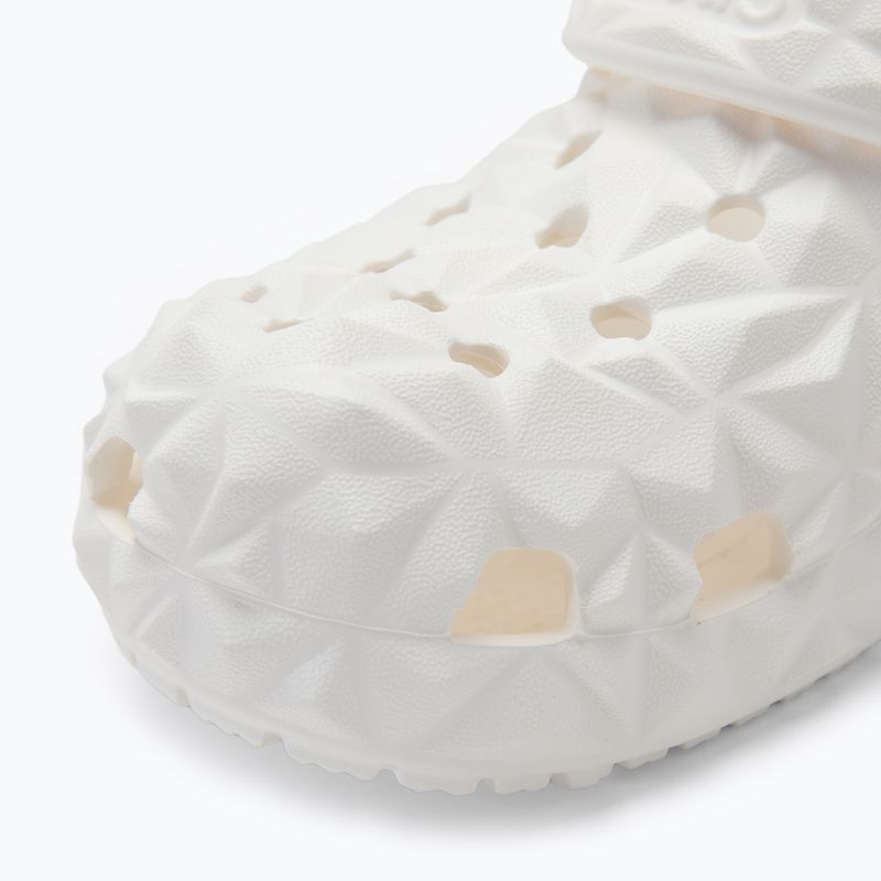 Crocs Classic Geometric Clog Kids slides white 8