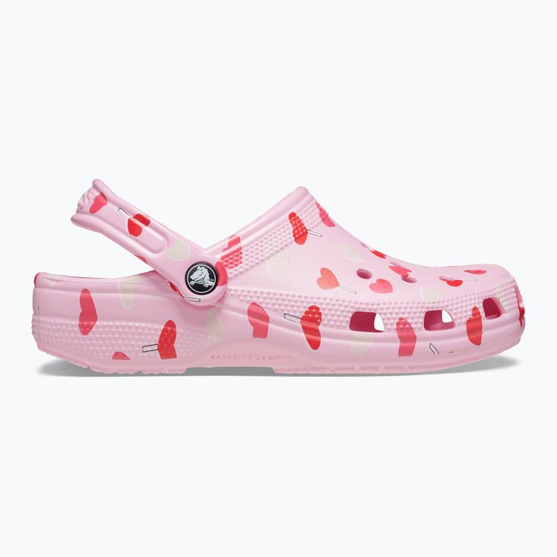 Slides Crocs Classic Valentines Day Clog flamingo 2