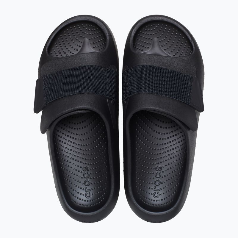 Crocs Mellow Luxe Recovery Slide flip-flops black 2