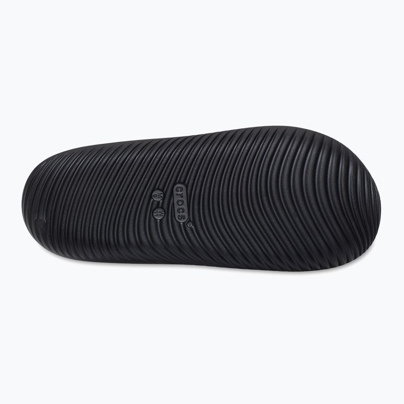 Crocs Mellow Luxe Recovery Slide flip-flops black 3