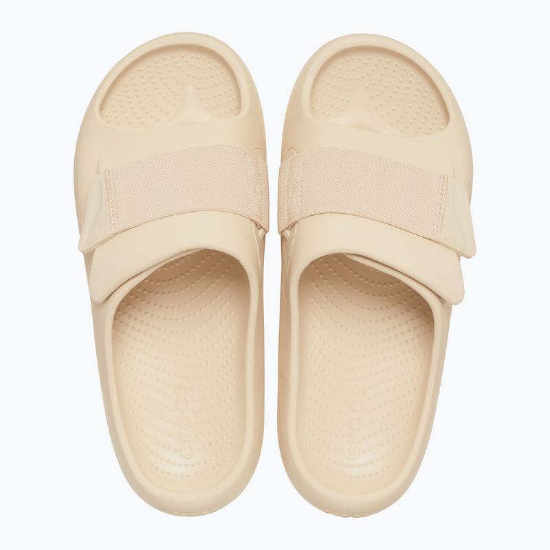 Slides Crocs Mellow Luxe Recovery Slide Shitake 5