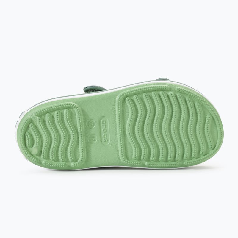 Crocs Crocband Cruiser Kids sandals fair green/dusty green 4