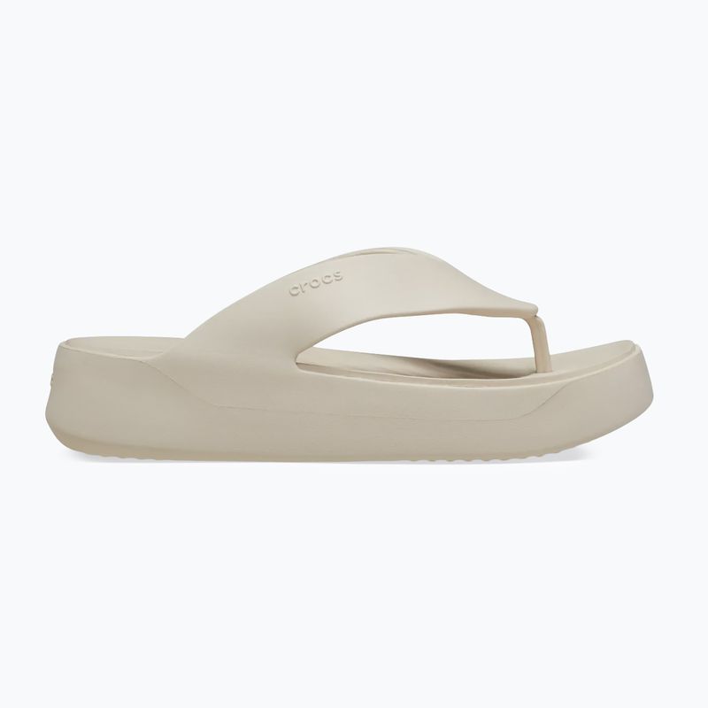 Women's flip-flops Crocs Gateway Platform stucco 2