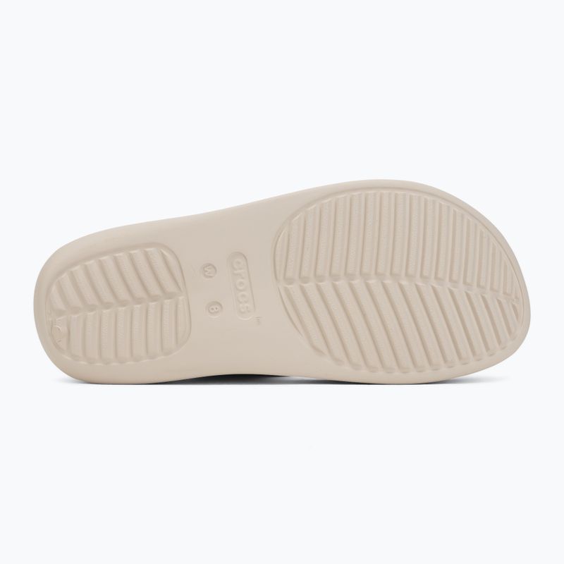 Women's flip-flops Crocs Gateway Platform stucco 4