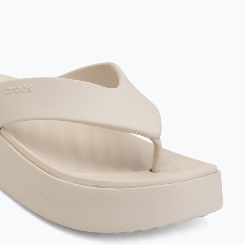 Women's flip-flops Crocs Gateway Platform stucco 7