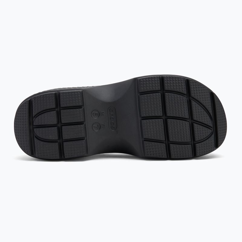 Women's sandals Crocs Stomp Fisherman Sandal black 4