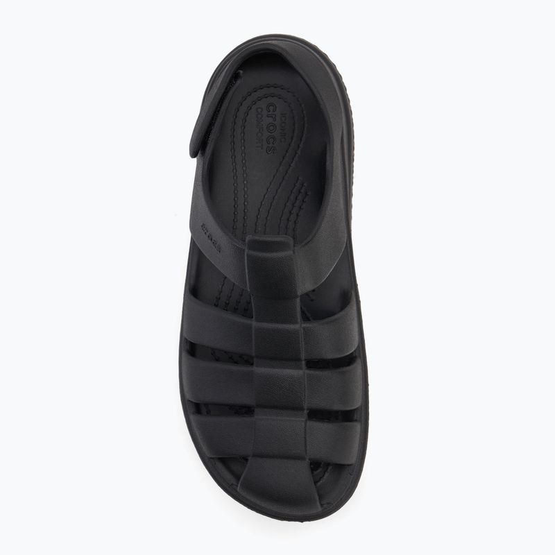 Women's sandals Crocs Stomp Fisherman Sandal black 5