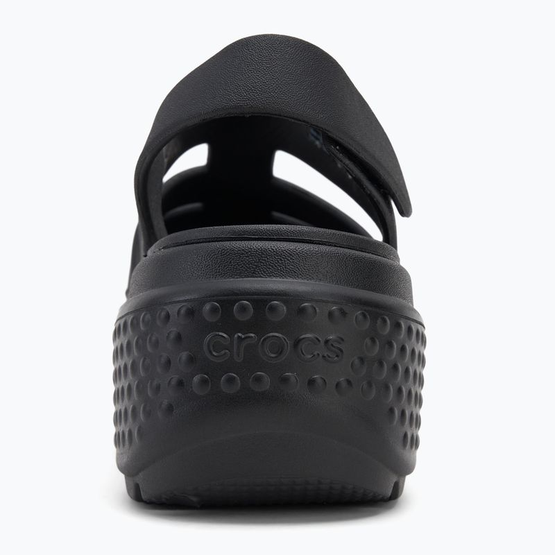 Women's sandals Crocs Stomp Fisherman Sandal black 6