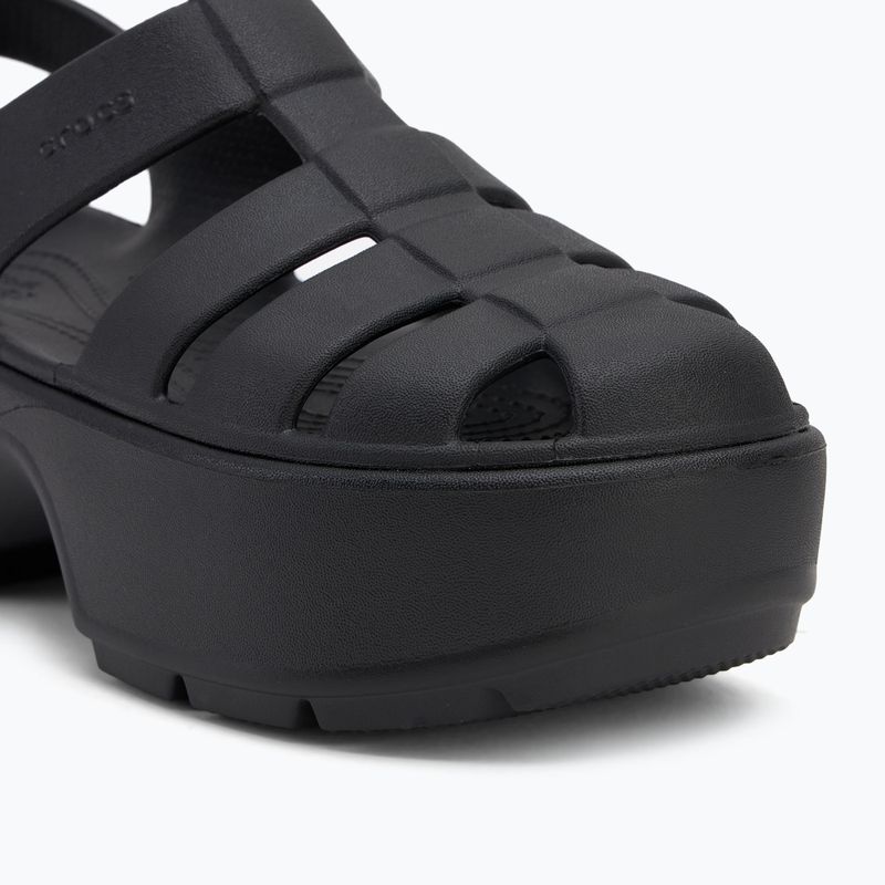 Women's sandals Crocs Stomp Fisherman Sandal black 7