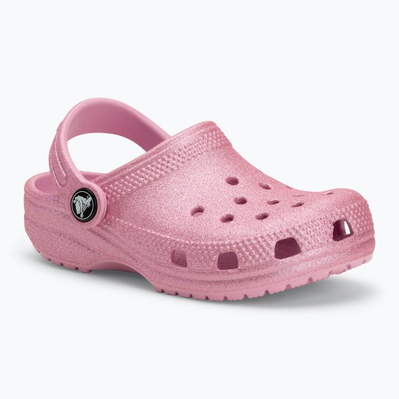 Children's clogs Crocs Classic Glitter Clog Toddler pink tweed glitter 2
