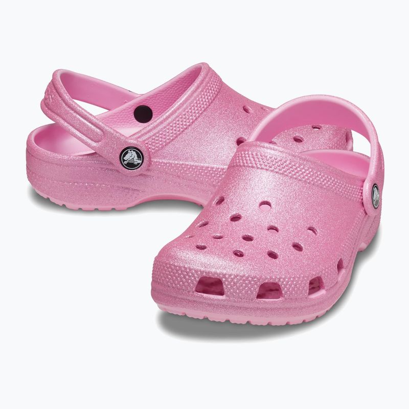 Children's clogs Crocs Classic Glitter Clog Kids pink tweed glitter 6