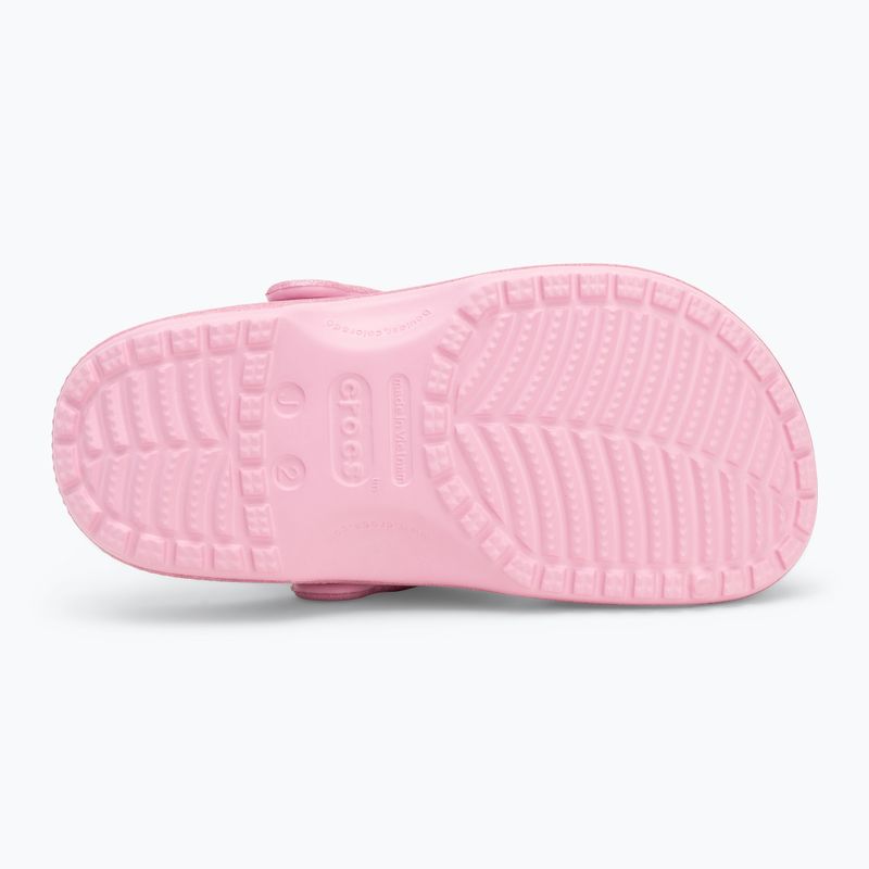 Children's clogs Crocs Classic Glitter Clog Kids pink tweed glitter 5