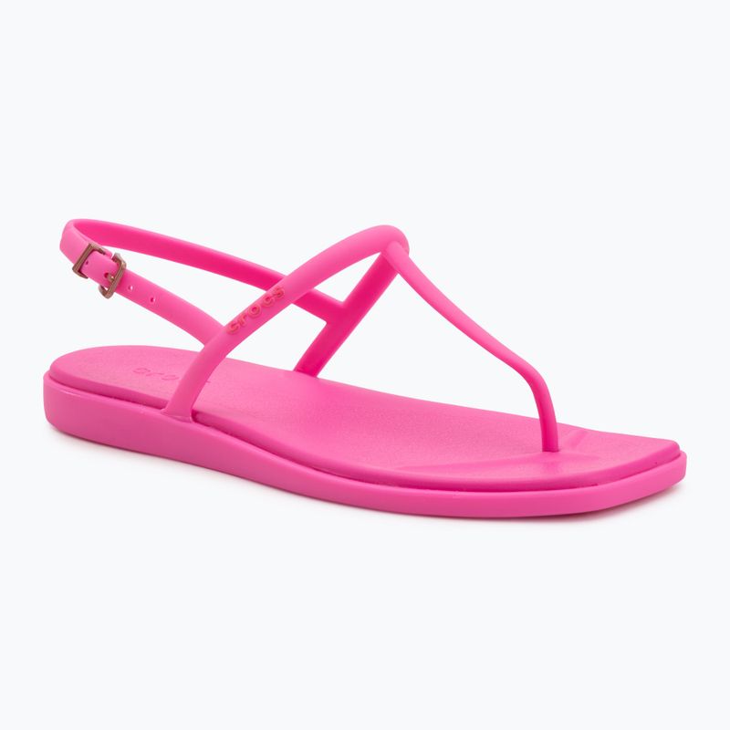 Women's sandals Crocs Miami Thong Flip pink crush