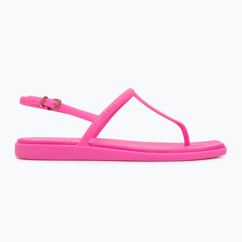 Women's sandals Crocs Miami Thong Flip pink crush 2