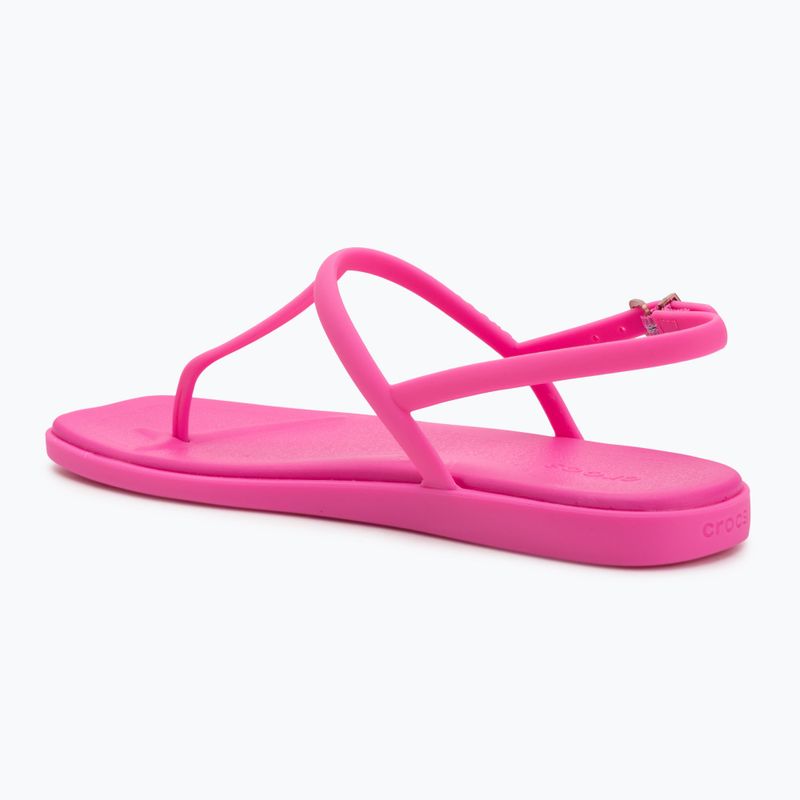 Women's sandals Crocs Miami Thong Flip pink crush 3