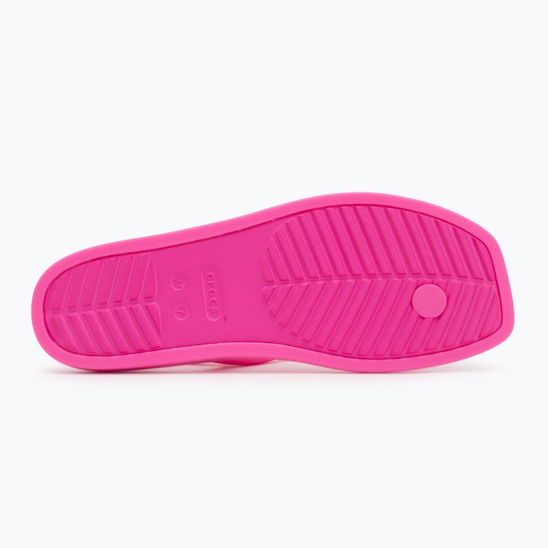 Women's sandals Crocs Miami Thong Flip pink crush 4