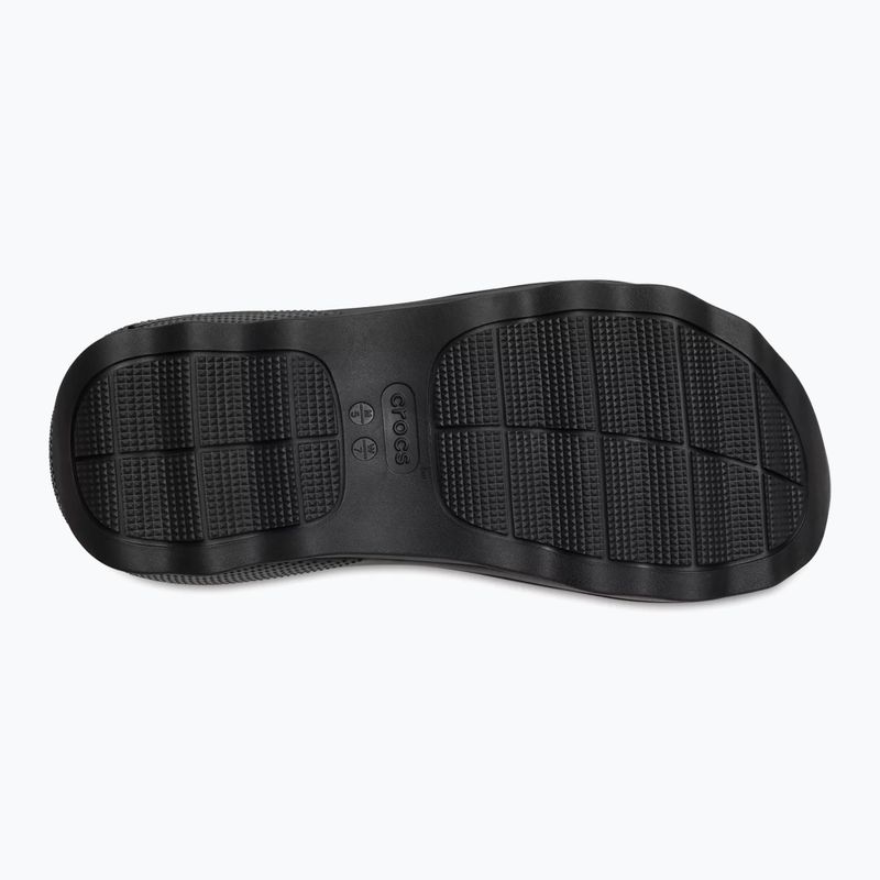 Crocs Mega Crush Triple Strap flip-flops black 2