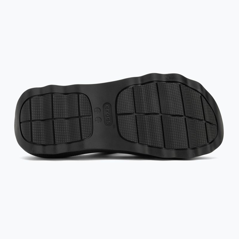 Crocs Mega Crush Triple Strap flip-flops black 4