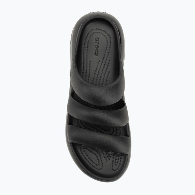 Crocs Mega Crush Triple Strap flip-flops black 5