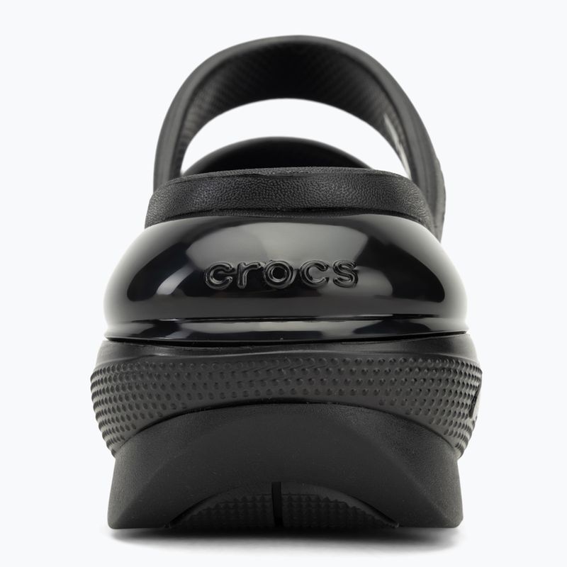 Crocs Mega Crush Triple Strap flip-flops black 6