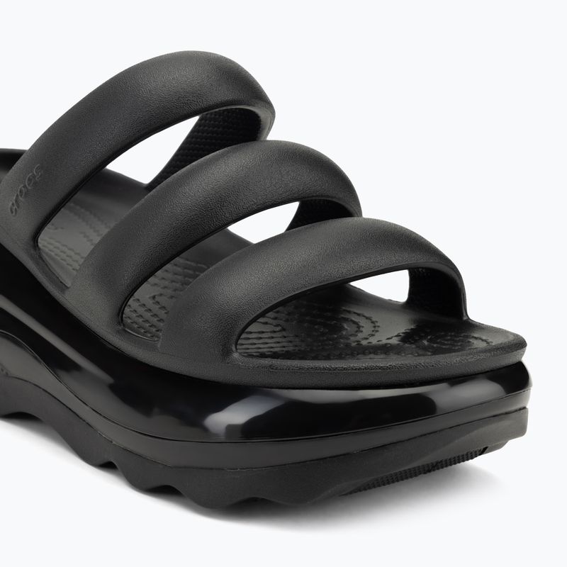 Crocs Mega Crush Triple Strap flip-flops black 7