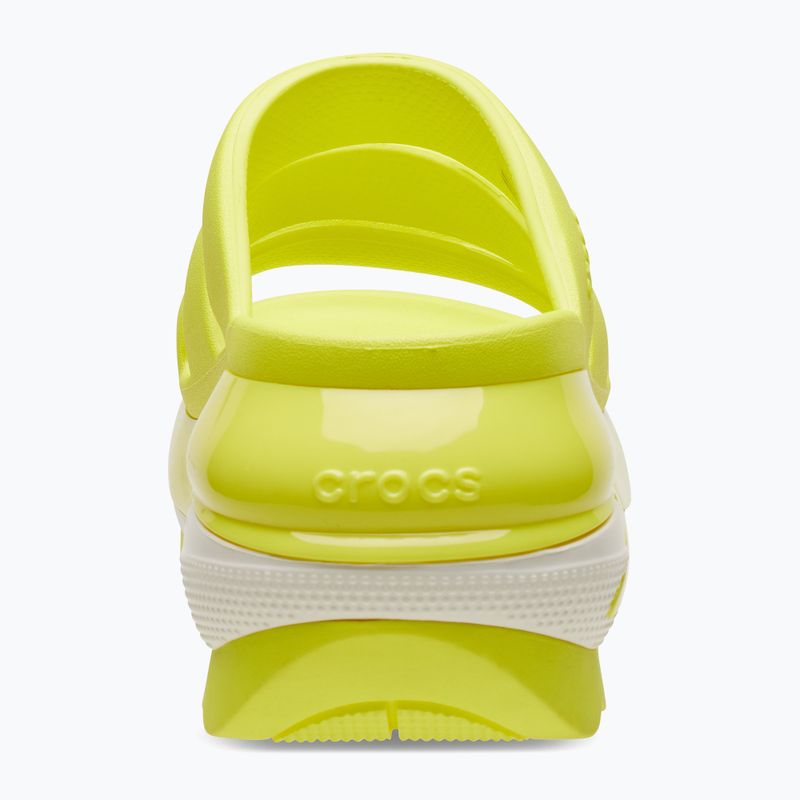Women's Crocs Mega Crush Triple Strap slides acidity 10