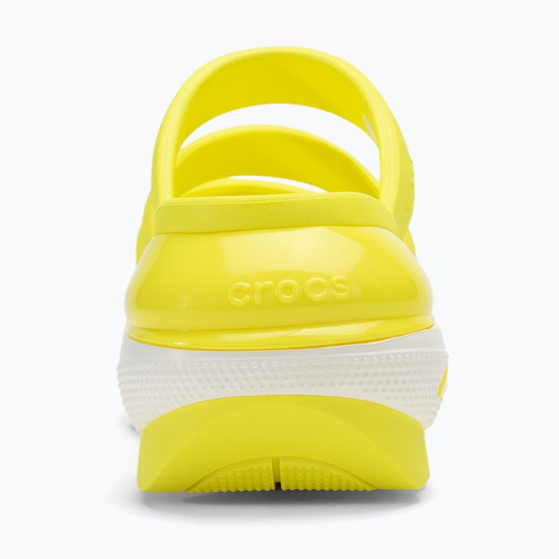 Women's Crocs Mega Crush Triple Strap slides acidity 6