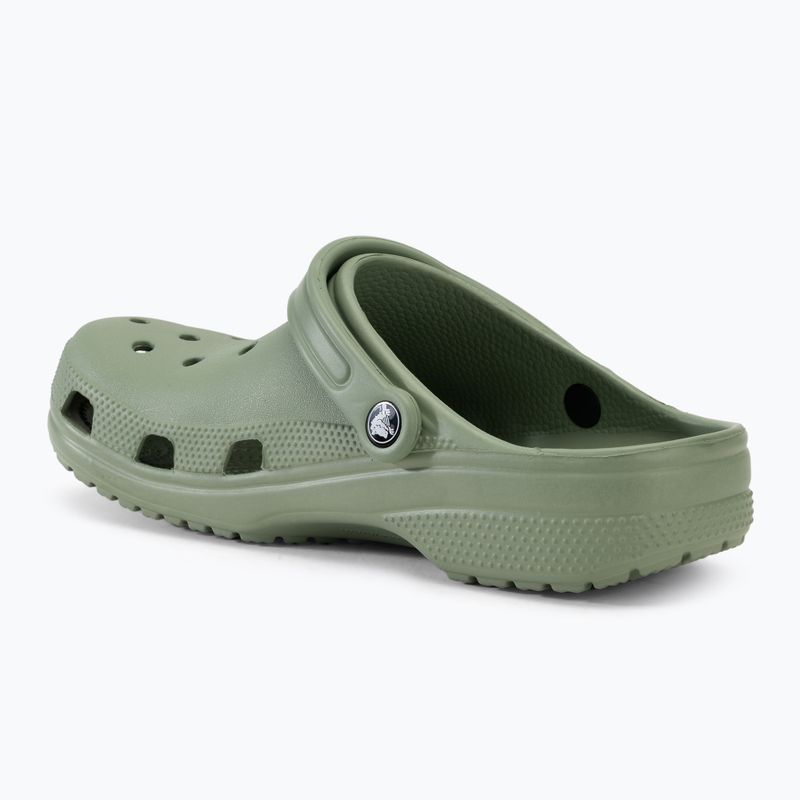 Crocs Classic moss slides 4