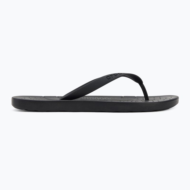 Crocs Flip black flip flops 2