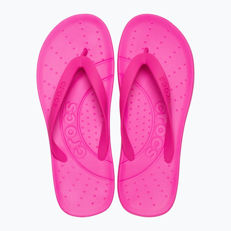 Crocs Flip pink crush flip flops 2