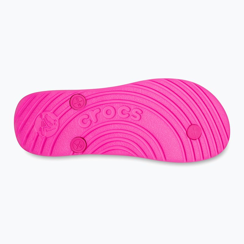 Crocs Flip pink crush flip flops 3