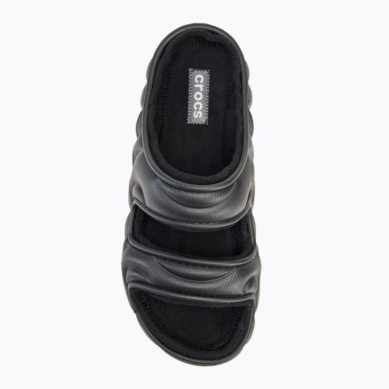 Crocs Classic Cozzzy Overpuff Sandal black 5