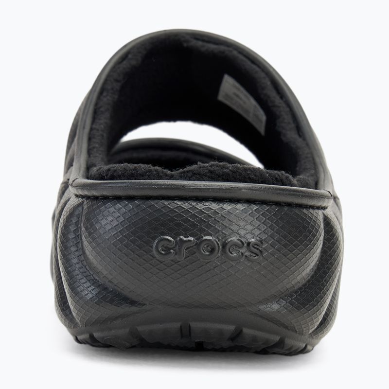 Crocs Classic Cozzzy Overpuff Sandal black 6