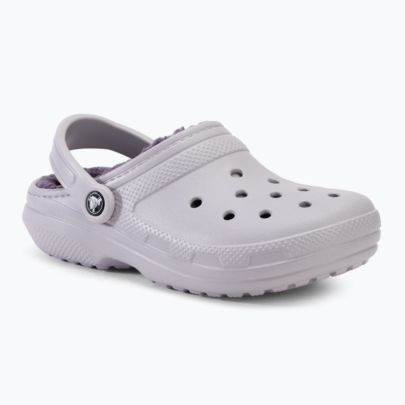 Crocs Classic Lined Clog slides mauve mist/mauve mist 2