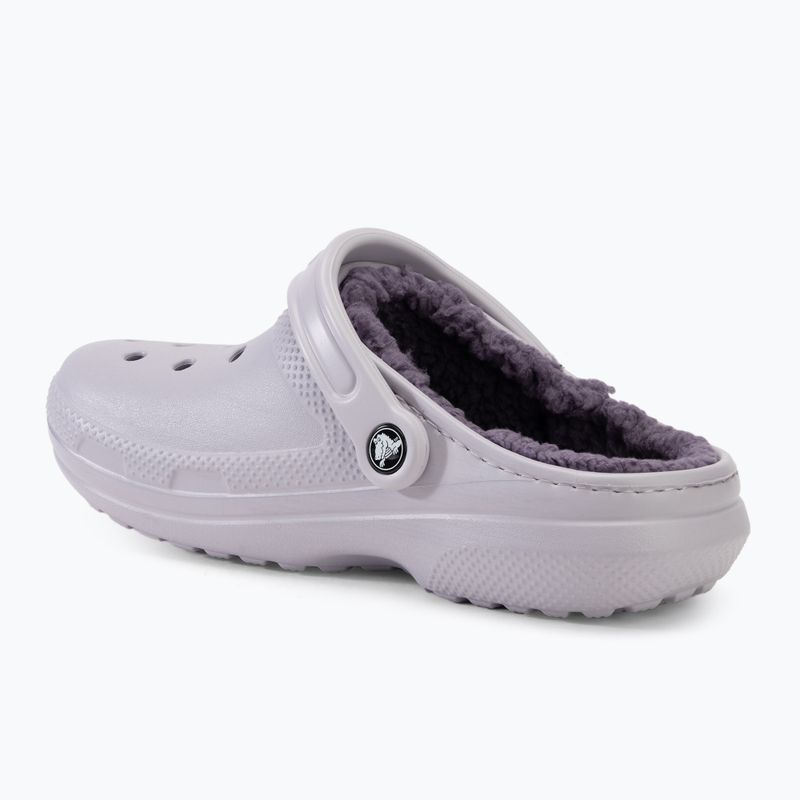 Crocs Classic Lined Clog slides mauve mist/mauve mist 4