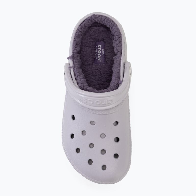 Crocs Classic Lined Clog slides mauve mist/mauve mist 6